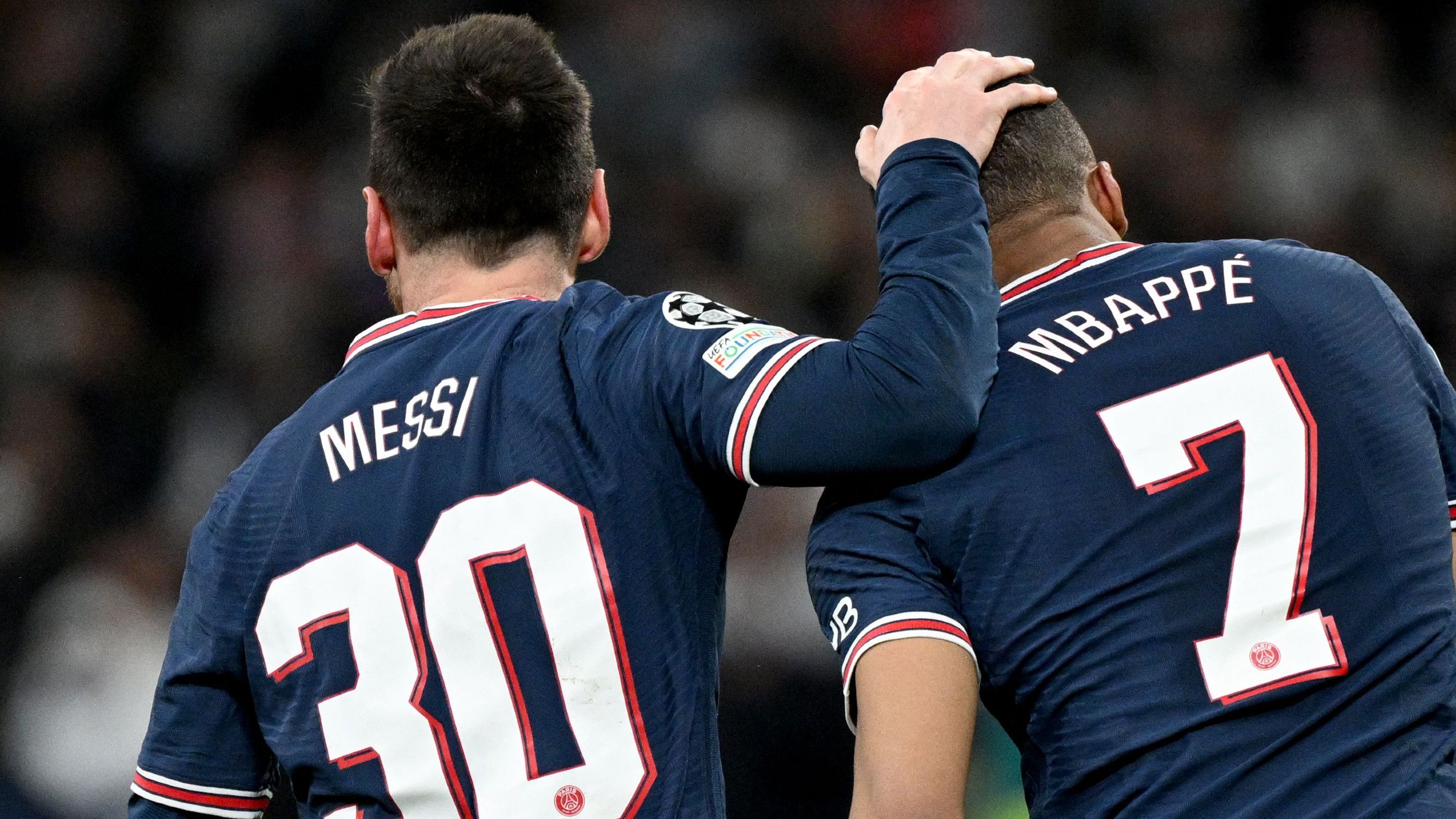 LIONEL MESSI KYLIAN MBAPPE PSG