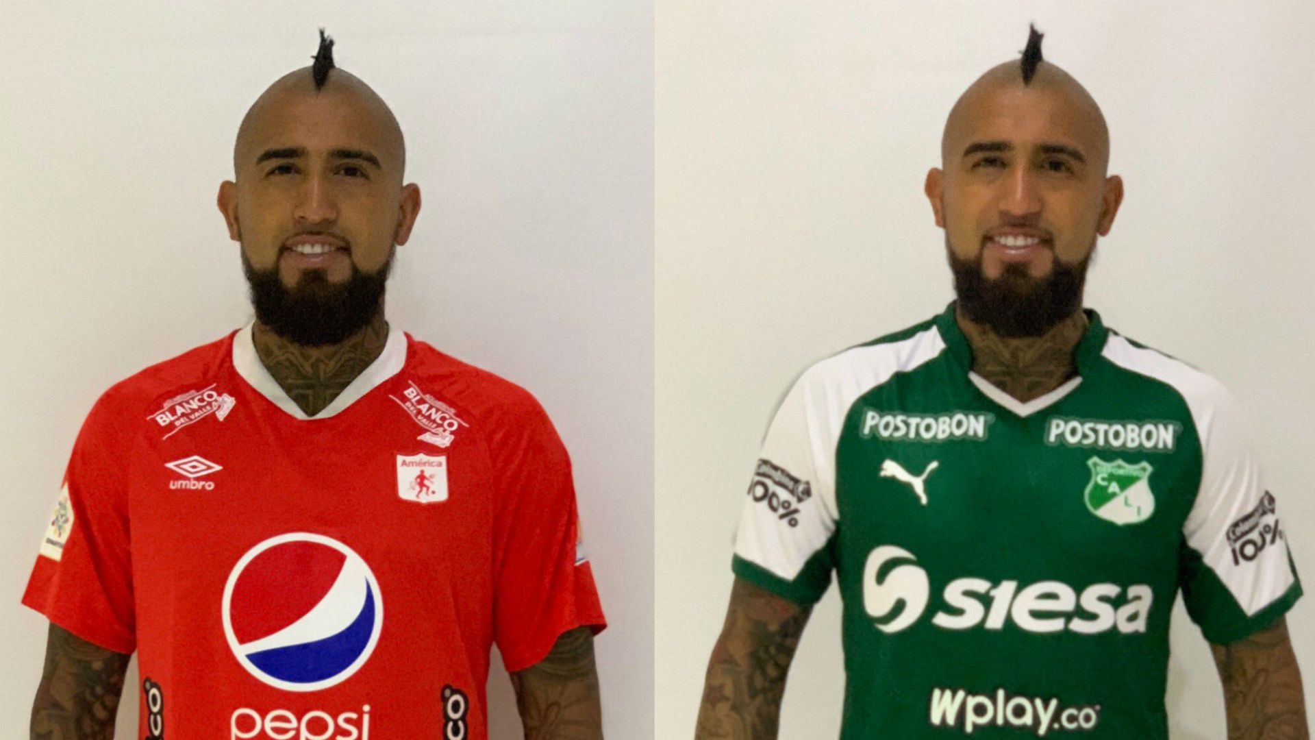 Arturo Vidal camisetas clásico Cali