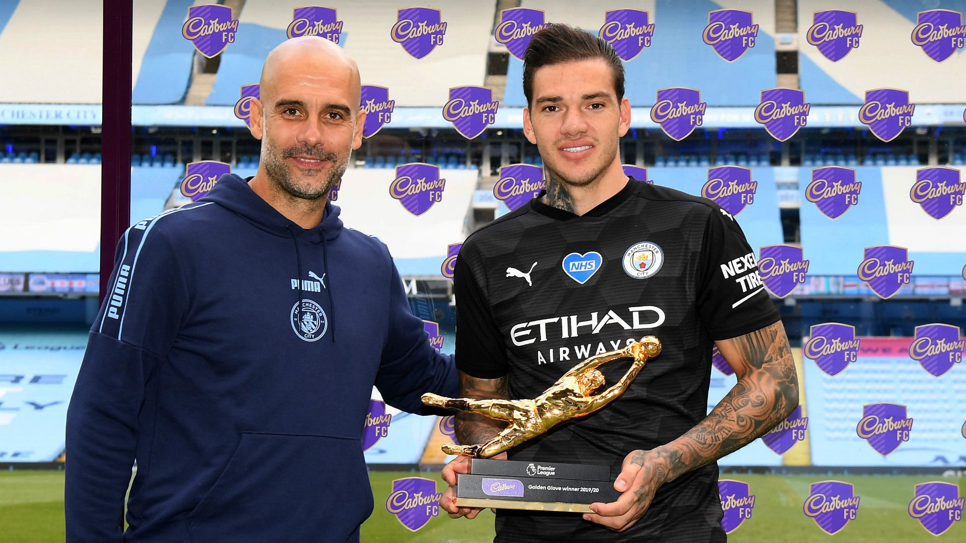 Ederson Pep Guardiola Manchester City