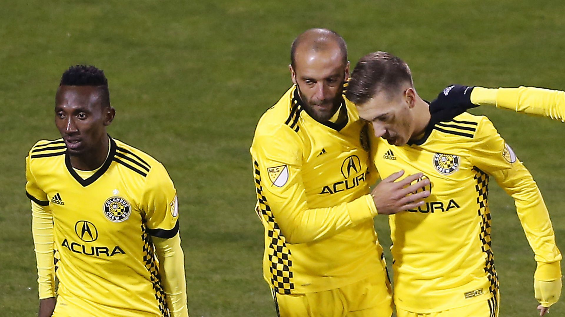 Harrison Afful Federico Higuain Pedro Santos Columbus Crew