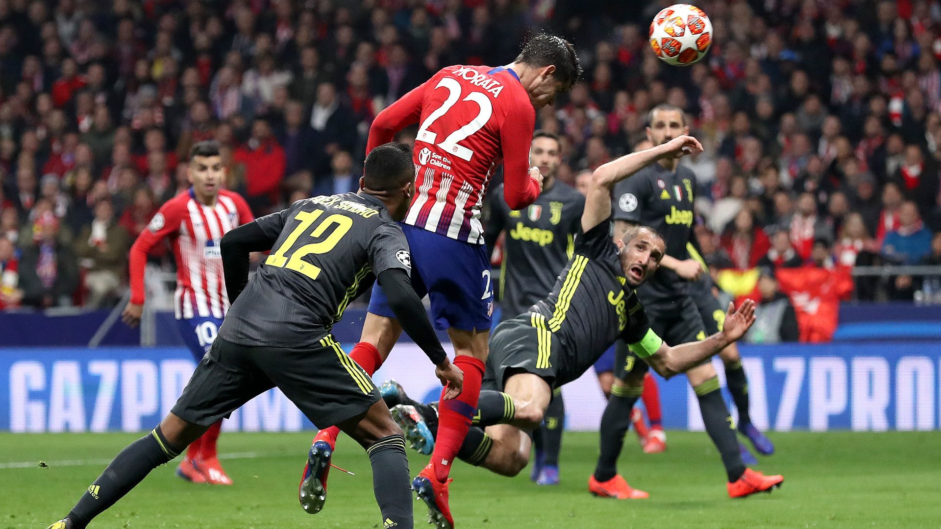 Atletico Madrid Juventus Morata Chiellini