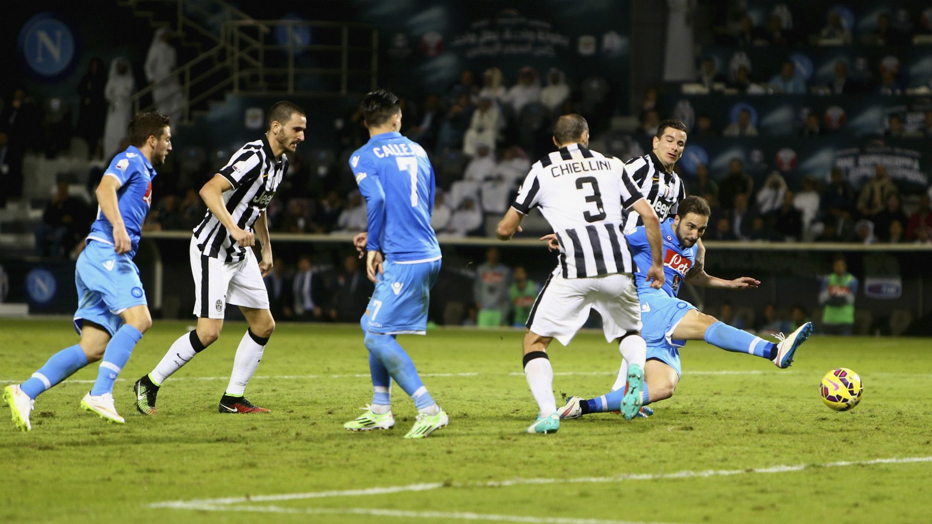 Gonzalo Higuain Napoli Juventus Supercopa de Italia Doha 22122014