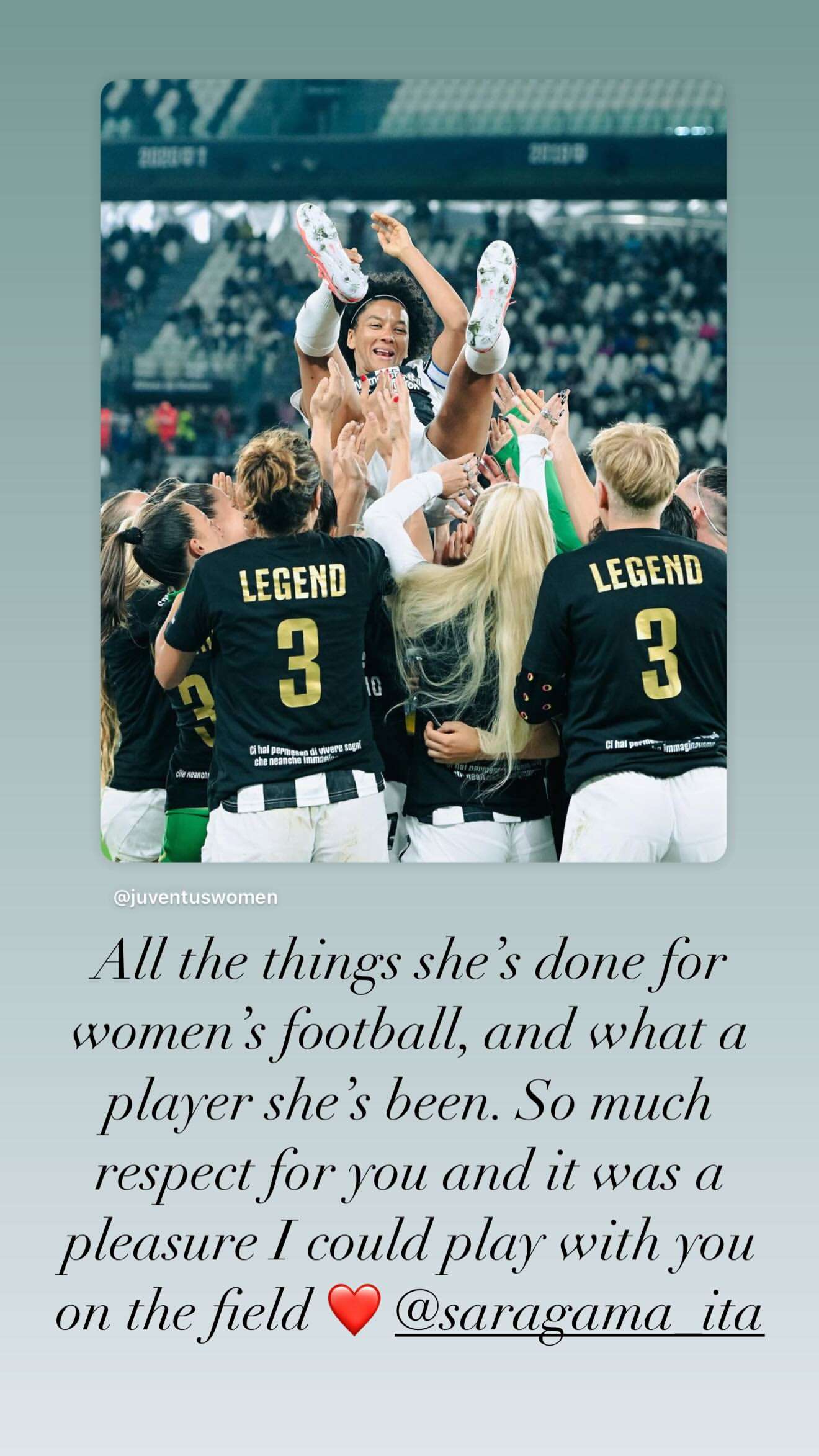 Sara Gama Alisha Lehmann