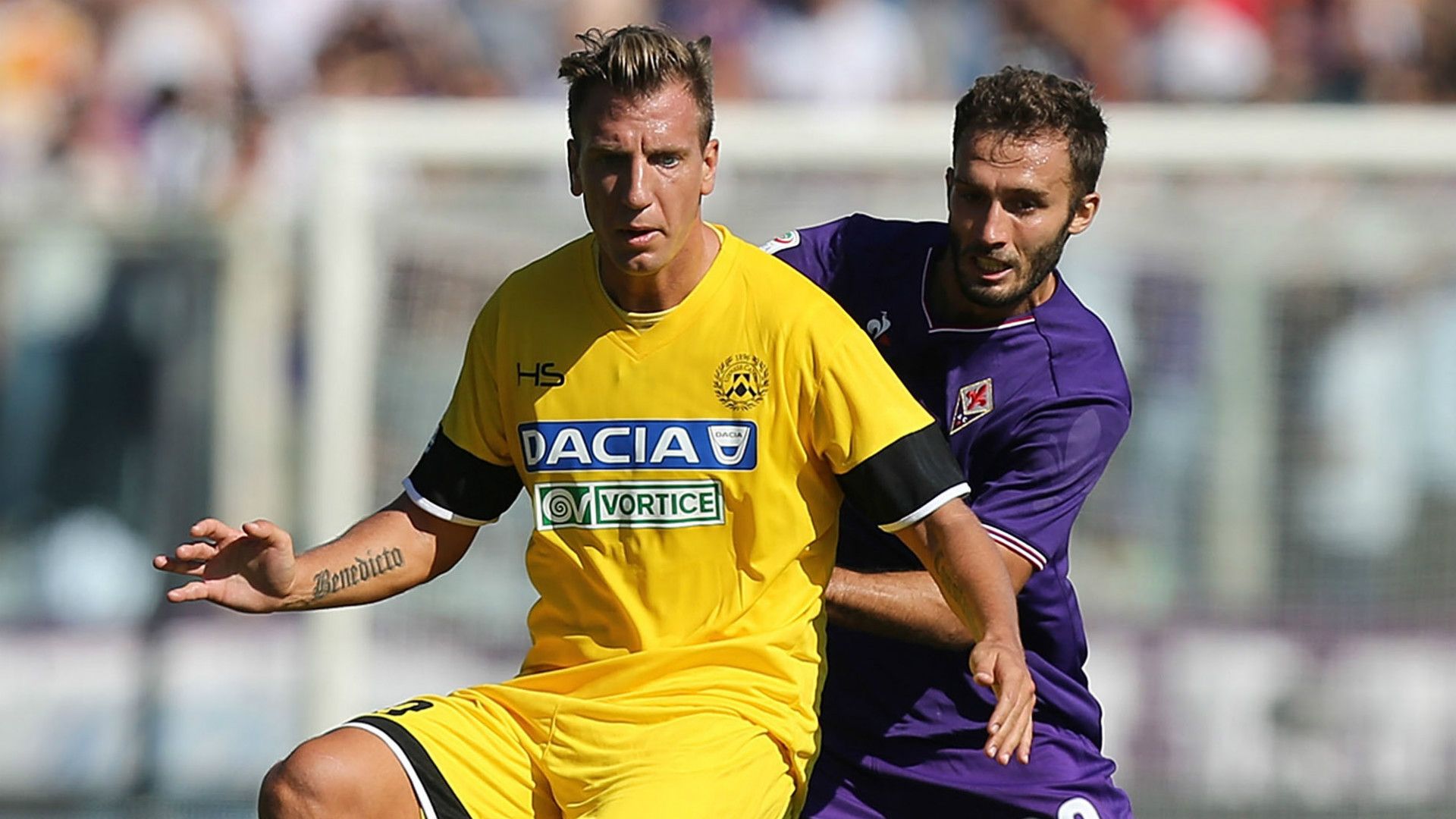Maxi Lopez, German Pezzella, Fiorentina, Udinese, Serie A, 15102017