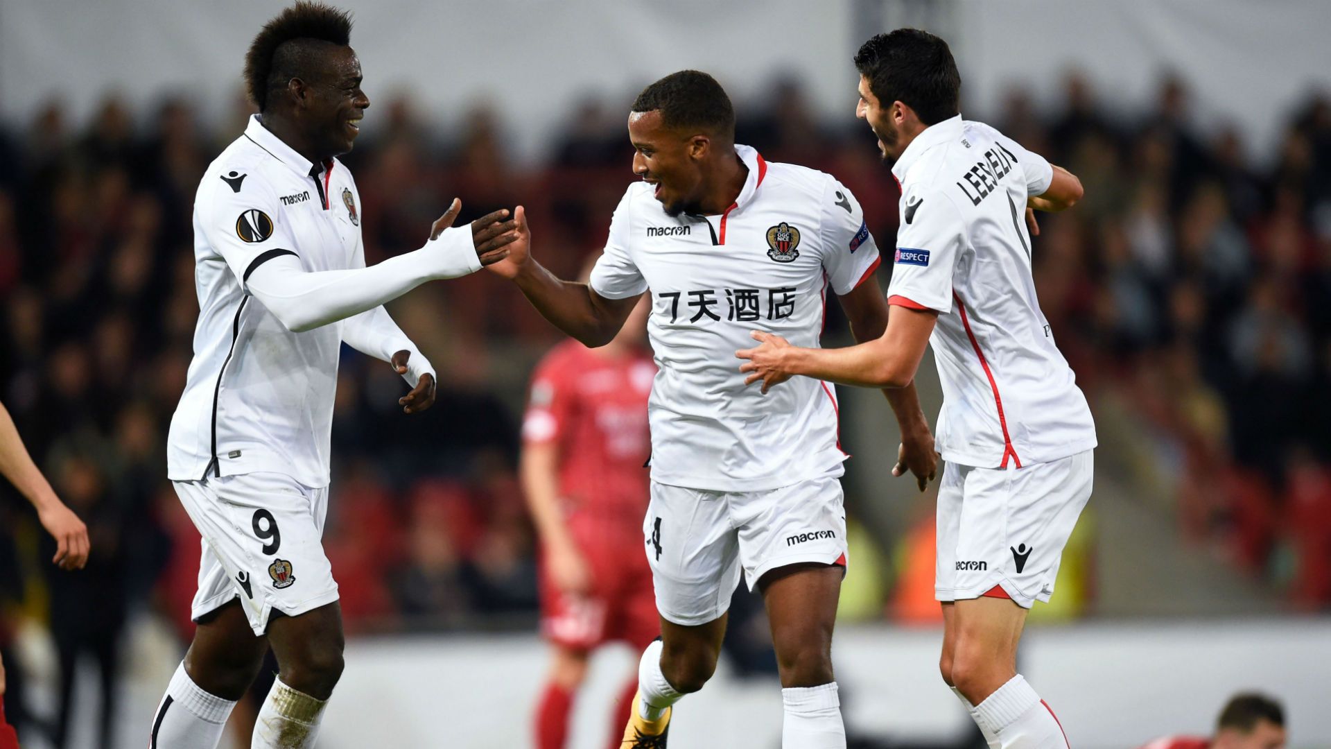 Alassane Plea Zulte Nice Europa League 14092017