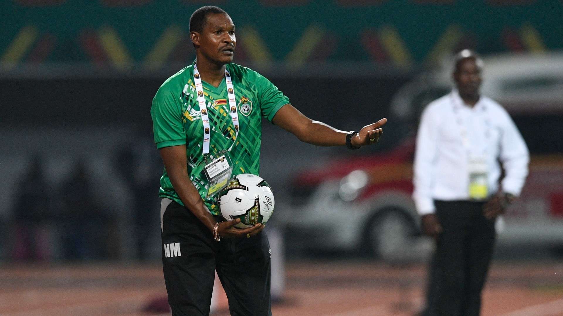Norman Mapeza coach of Zimbabwe during the 2021 Africa Cup of Nations Finals.