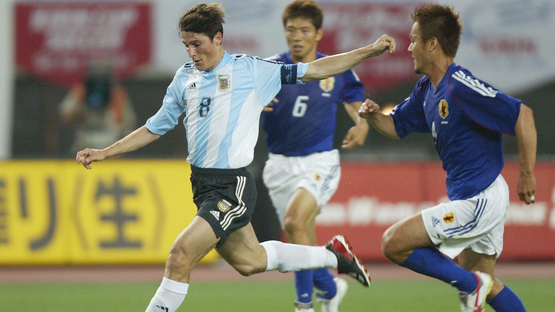 Javier Zanetti Japon Argentina Copa Kirin Junio 2003