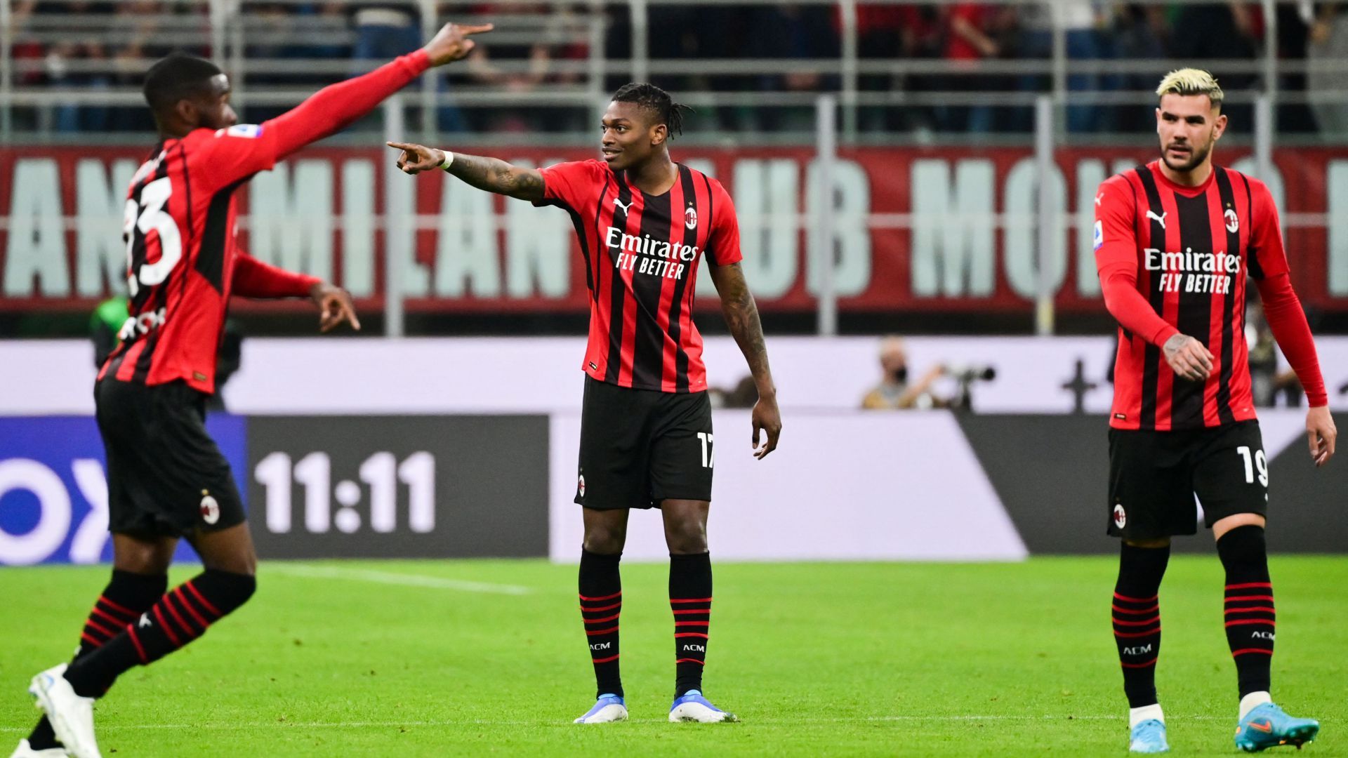 Rafael Leao Milan Genoa Serie A