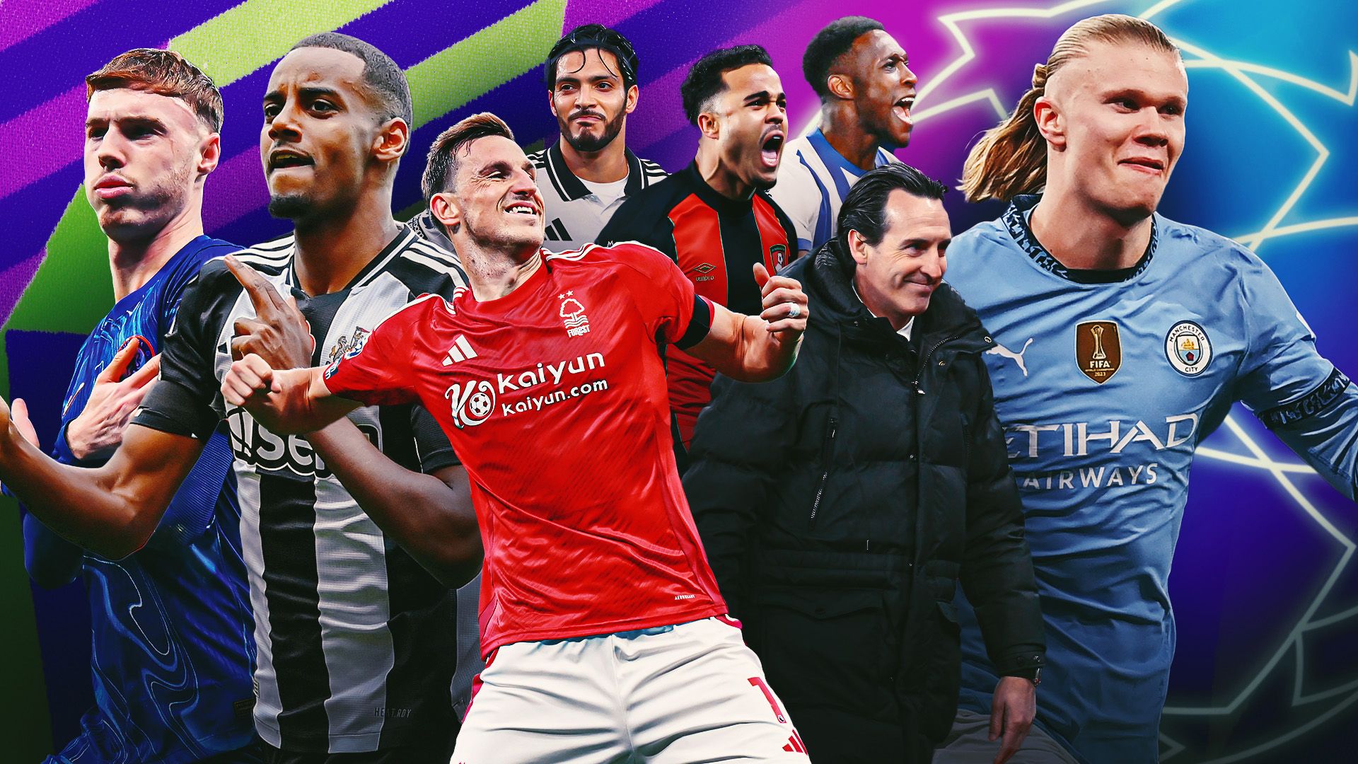 EPL top five race GFX