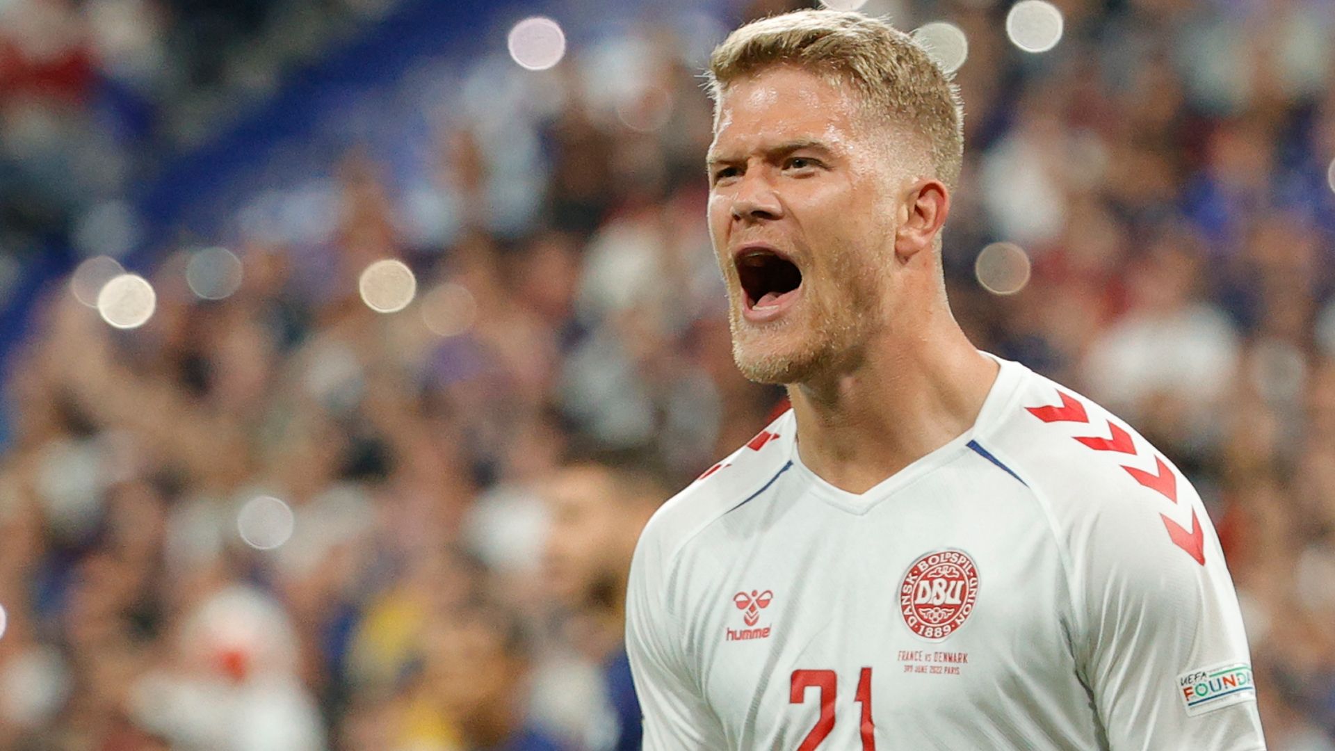 Andreas Cornelius Denmark France 2022