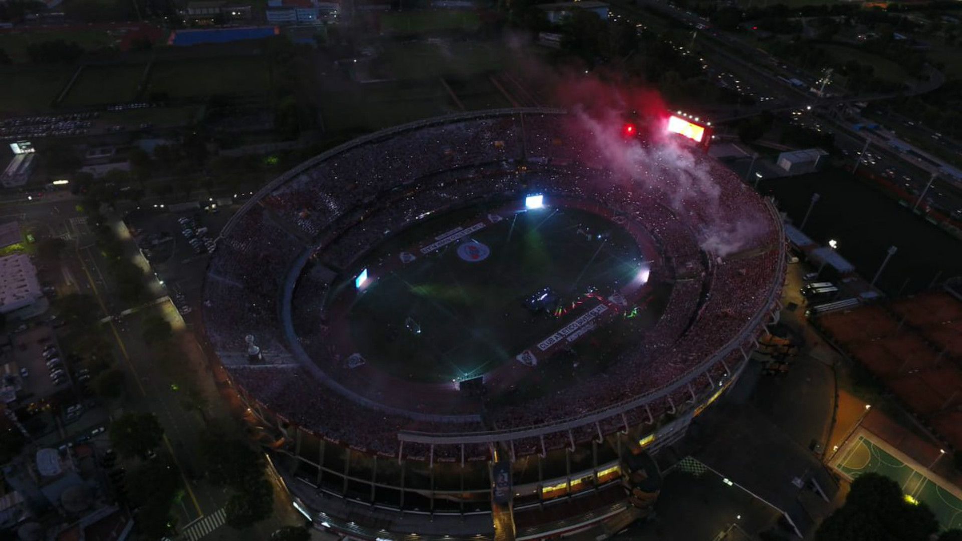 River Plate Monumental Celebrates Copa Libertadores 23122018
