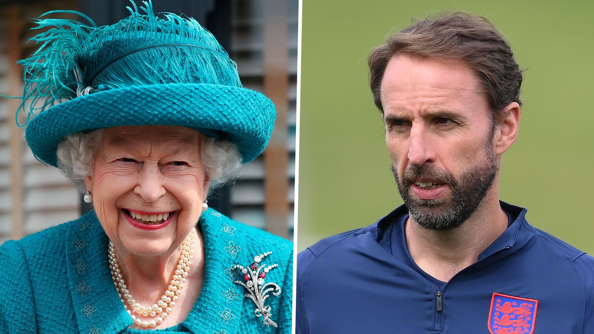 Queen Elizabeth II Gareth Southgate