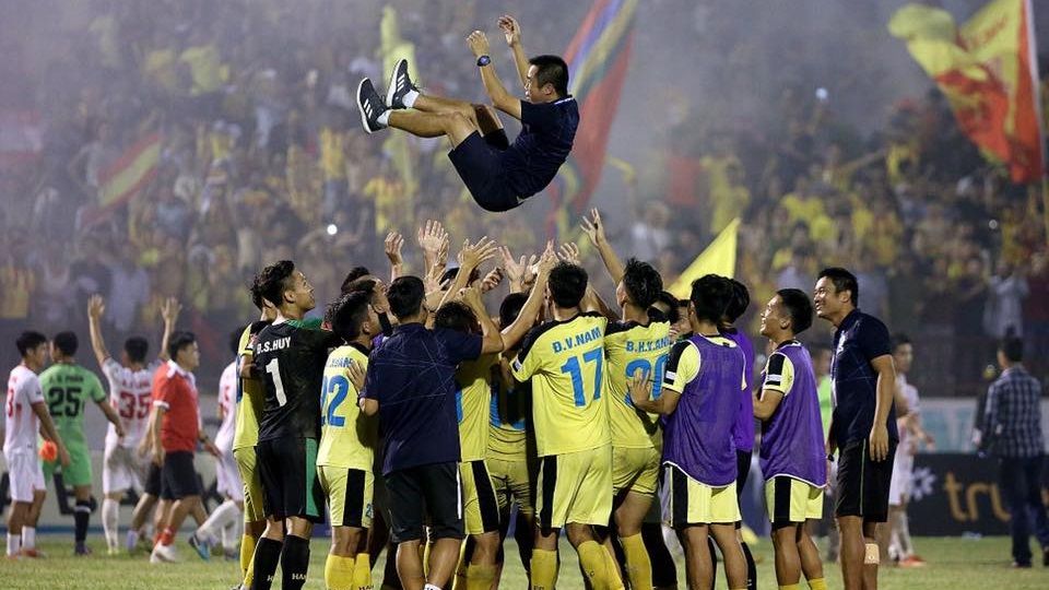 Nam Định Hà Nội B Play-off giành vé dự V.League 2018