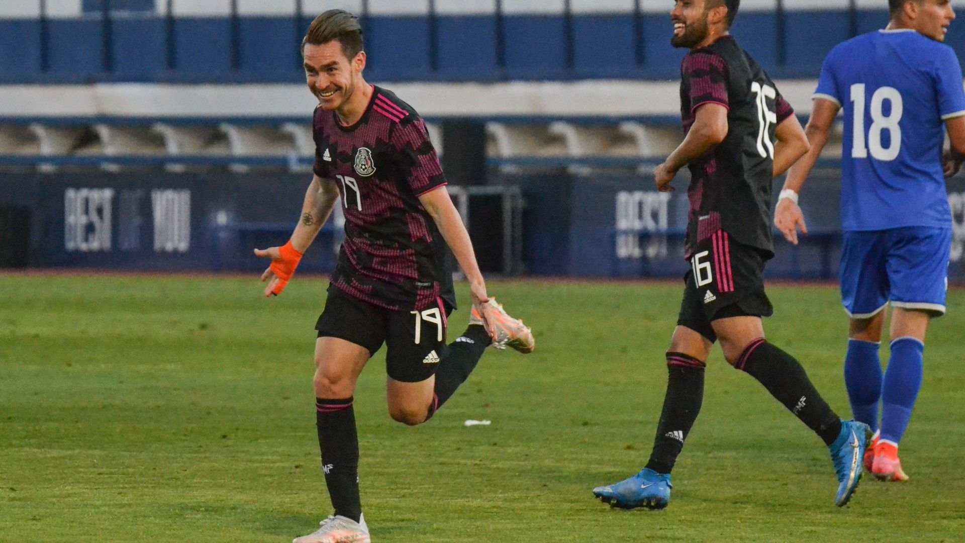 Jesús Angulo México Sub23 vs Rumania Amistoso