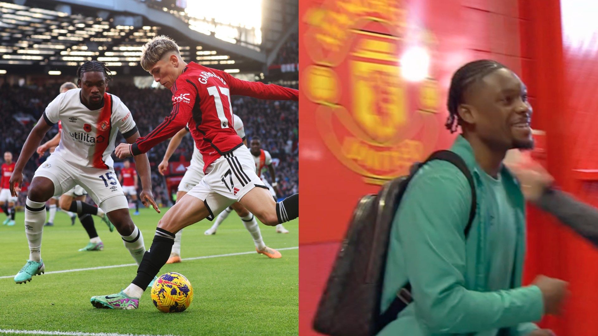 Teden Mengi - Manchester United vs Luton Town : 2023