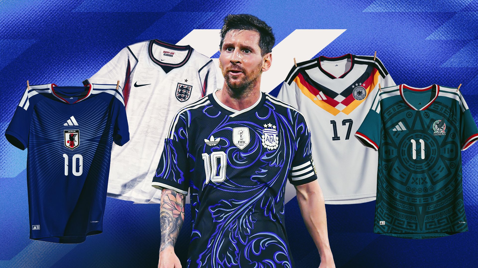 World Cup kits GFX