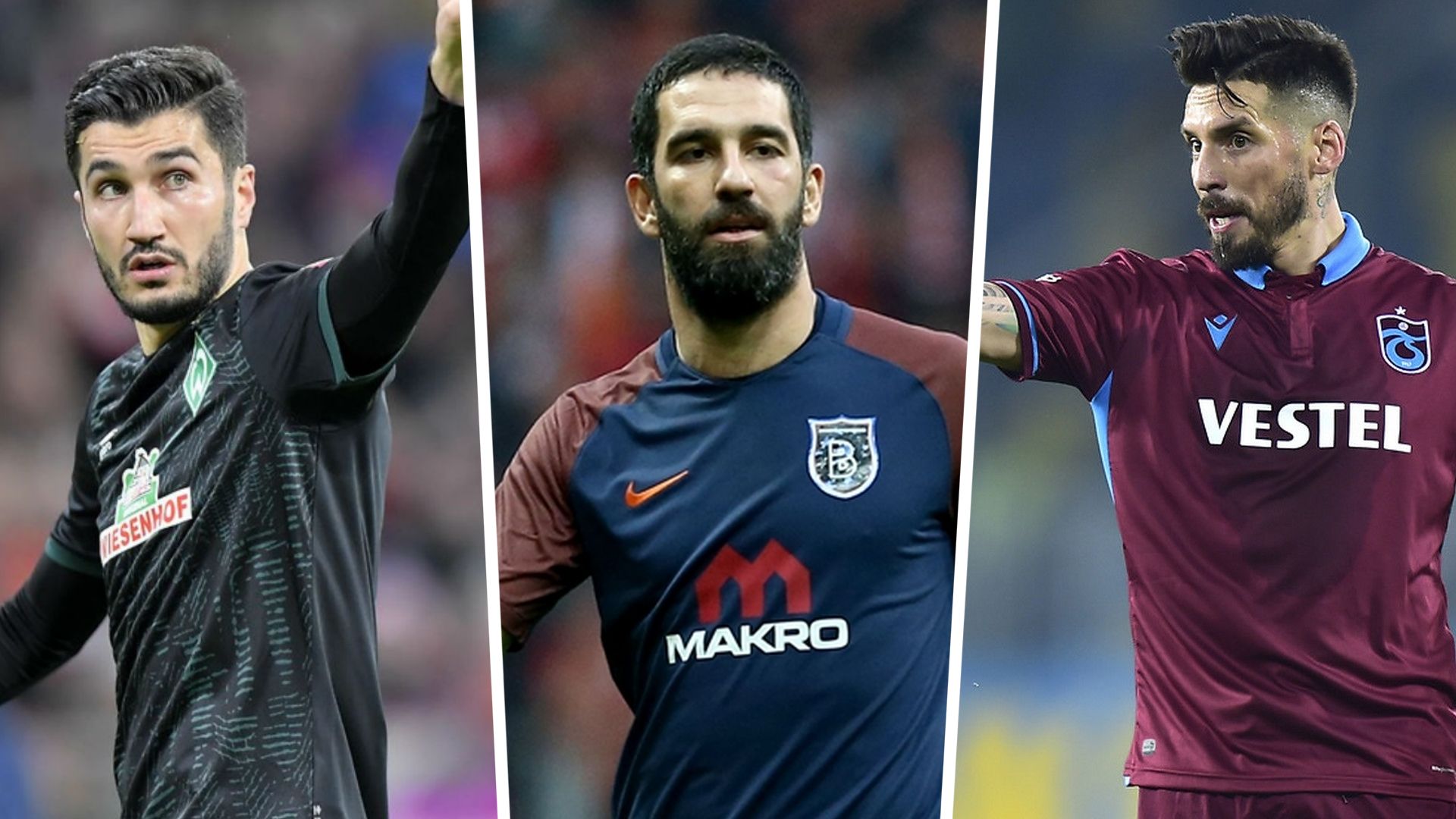 Nuri Sahin Arda Turan Jose Sosa