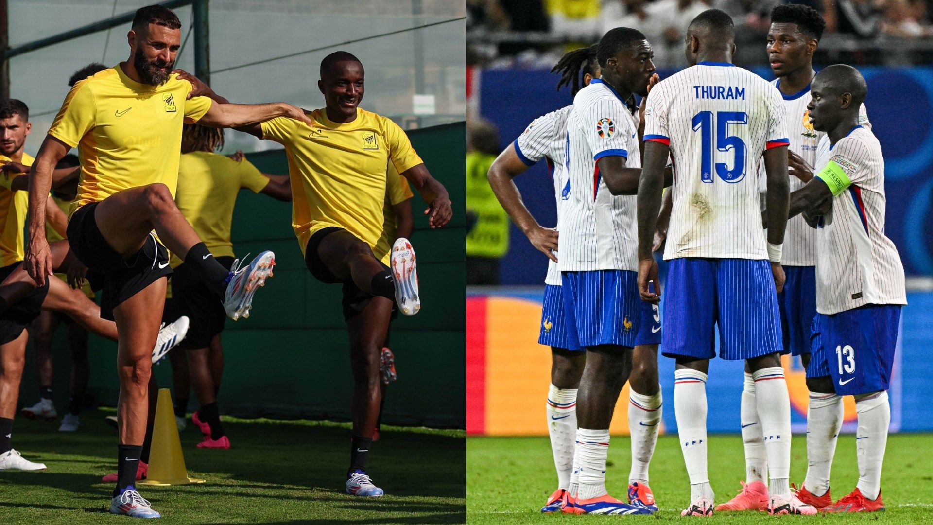 Al Ittihad Moussa Diaby Karim Benzema - Youssouf Fofana France