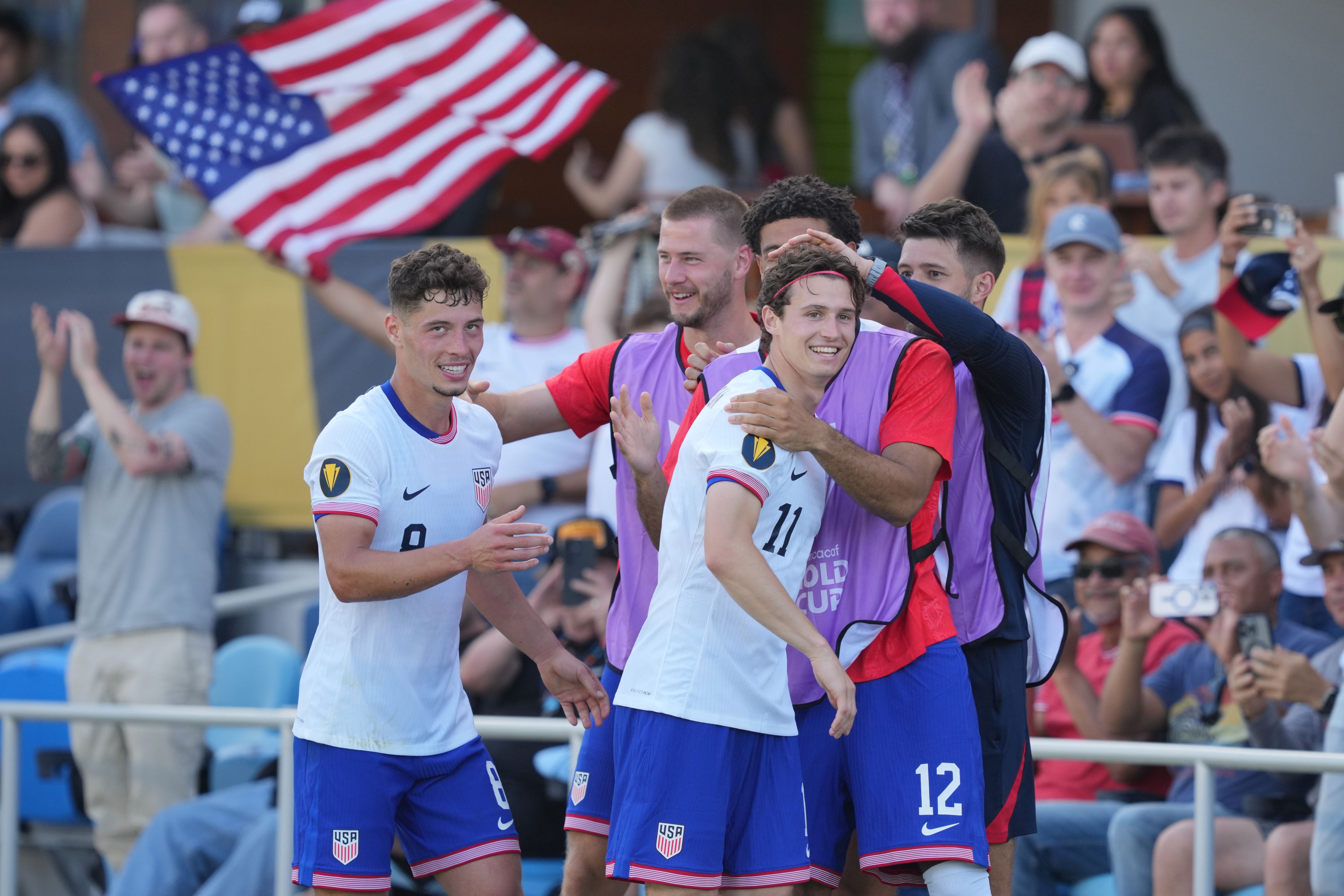 Brenden Aaronson USMNT vs Trinidad
