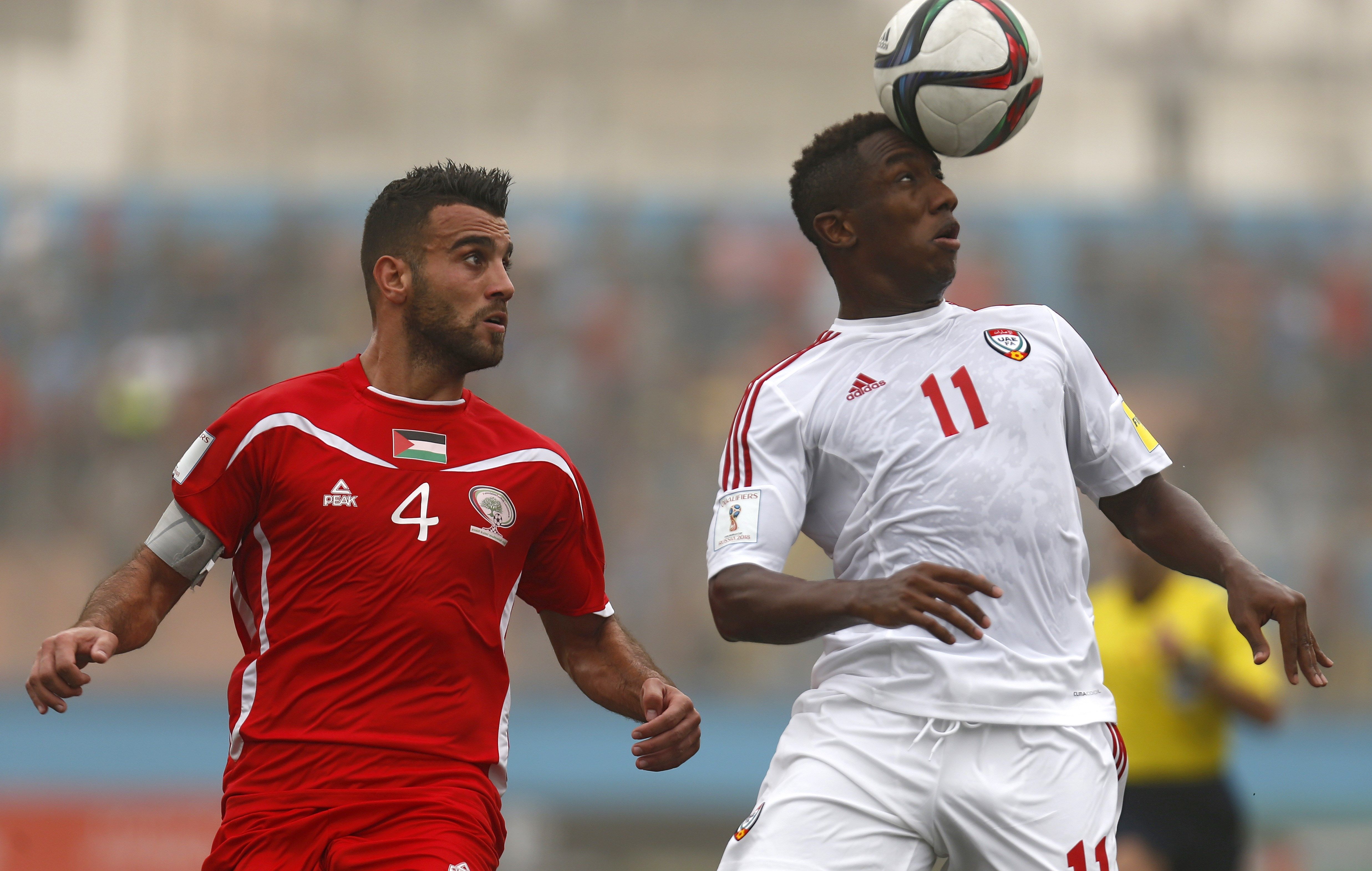 Palestine 0-0 UAE Ahmed Khalil