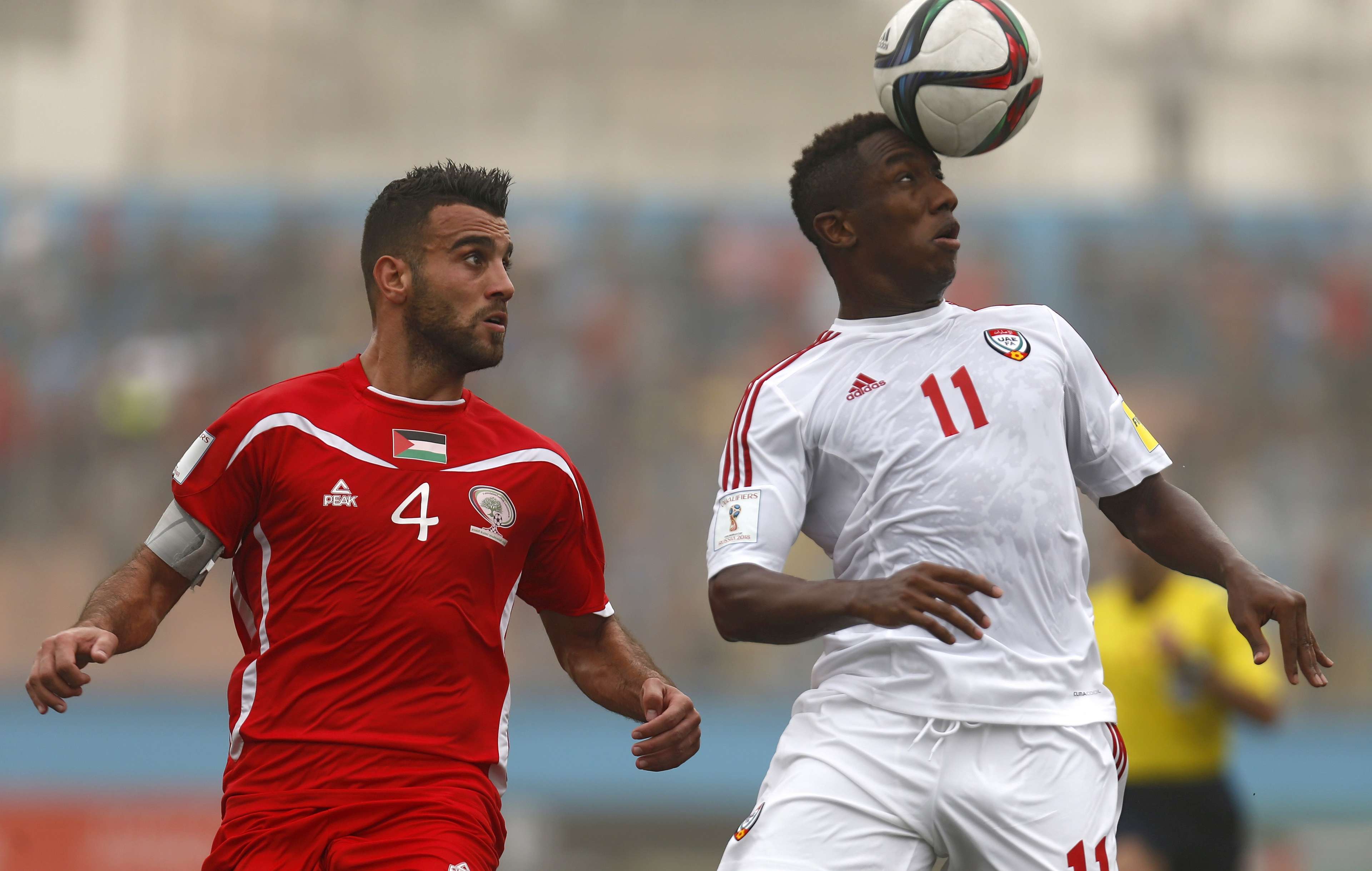 Palestine 0-0 UAE Ahmed Khalil