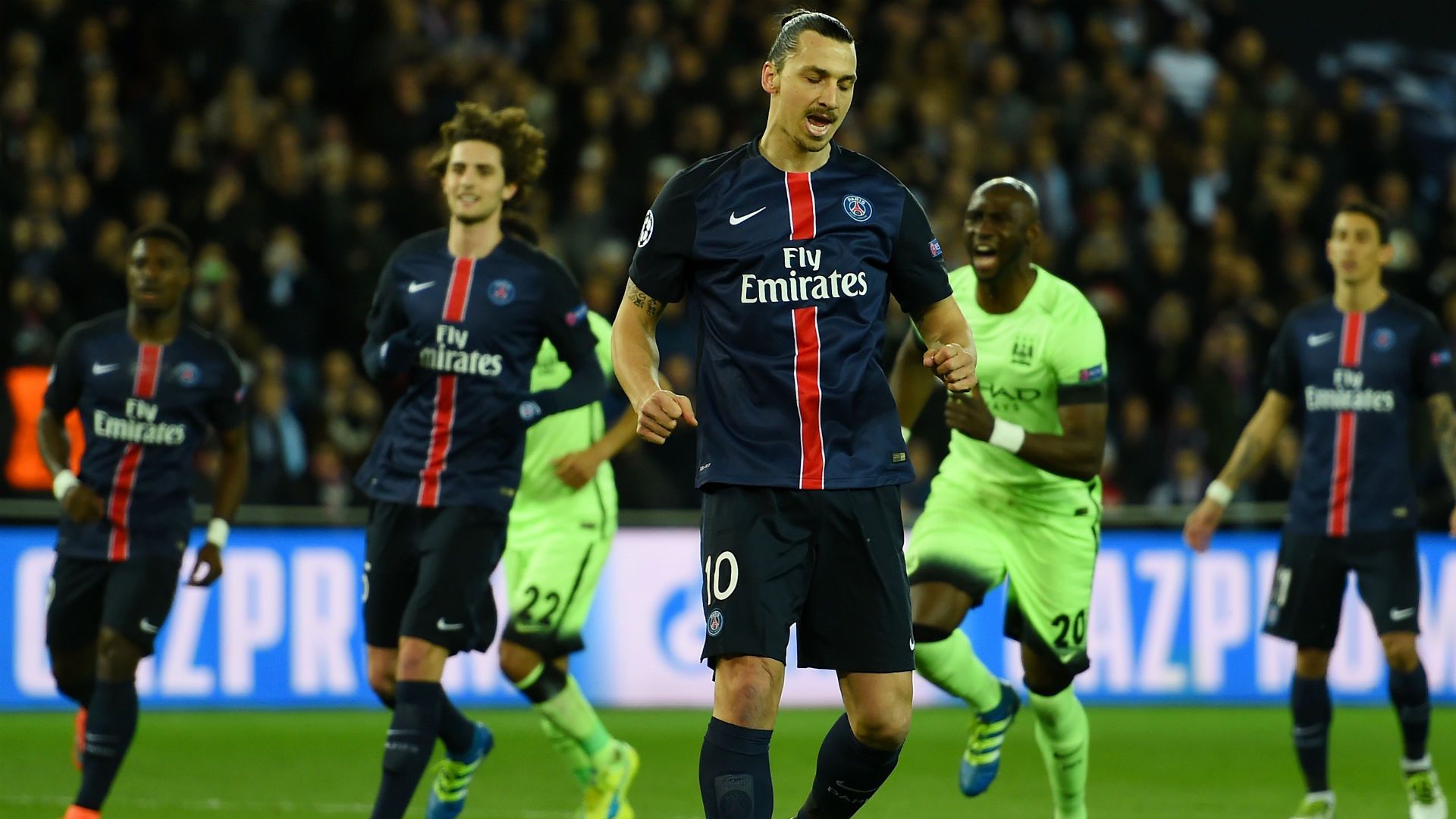 Zlatan Ibrahimovic Paris SG Manchester City UEFA Champions League 06042016