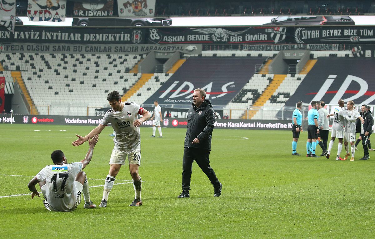 Sergen Yalcin Besiktas Coach vs. Konyaspor 02/07/21
