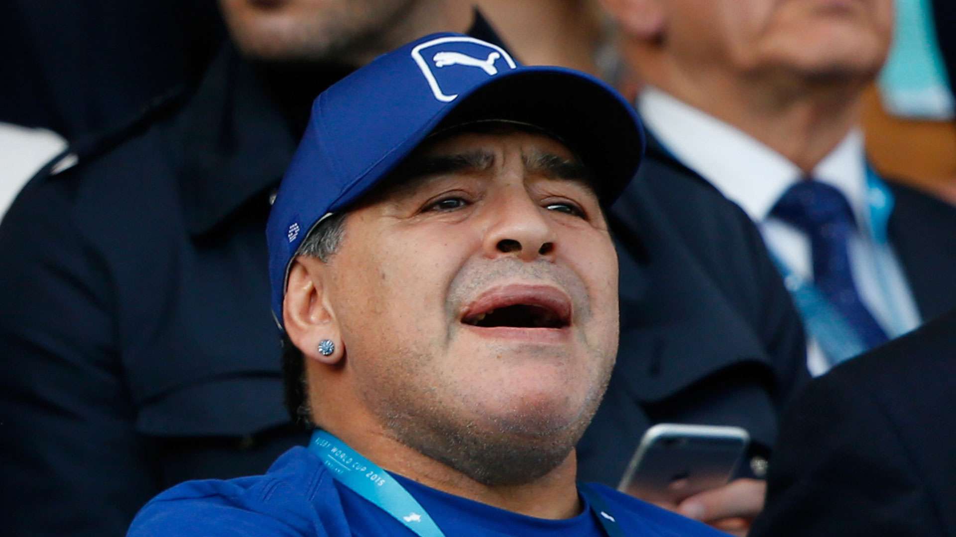 Diego Maradona Argentinien 04102015