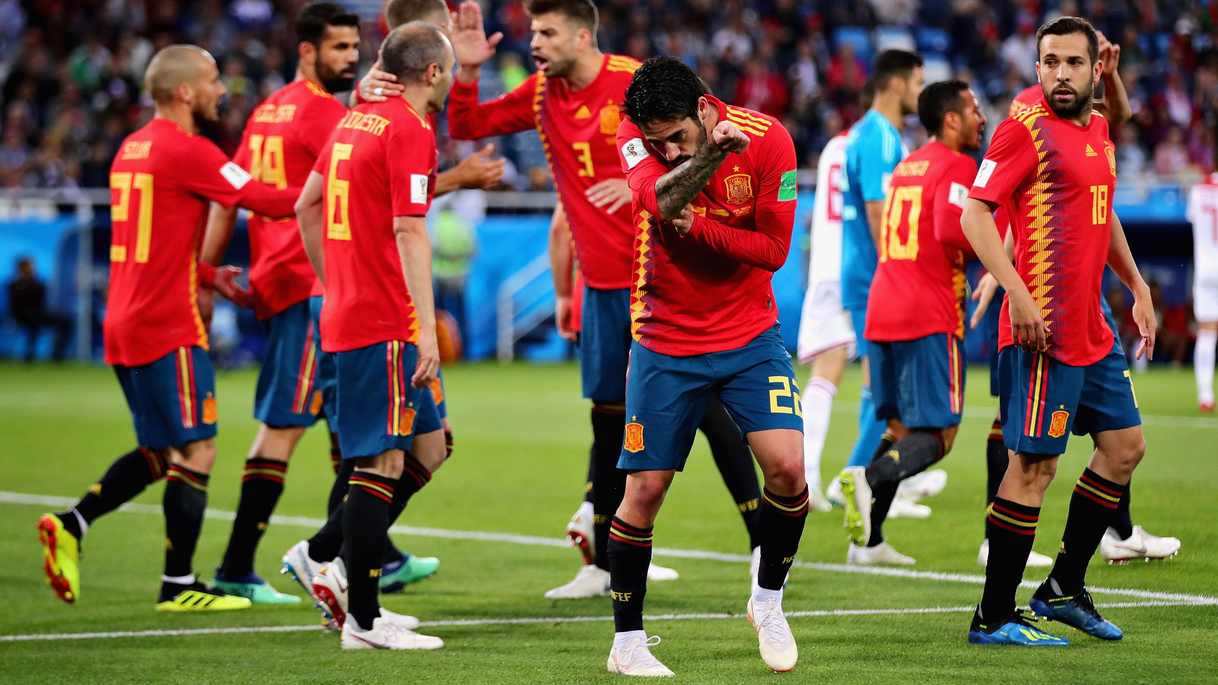 Isco Alarcon Spain Morocco España Marruecos 25062018