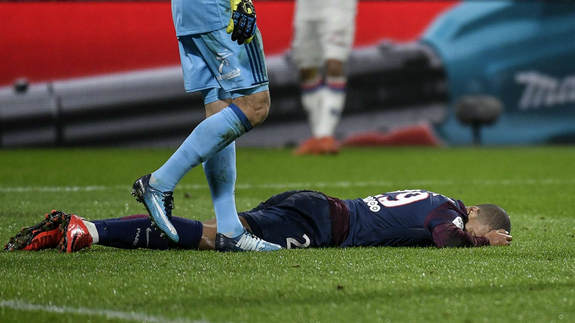 Kylian Mbappe PSG Lyon