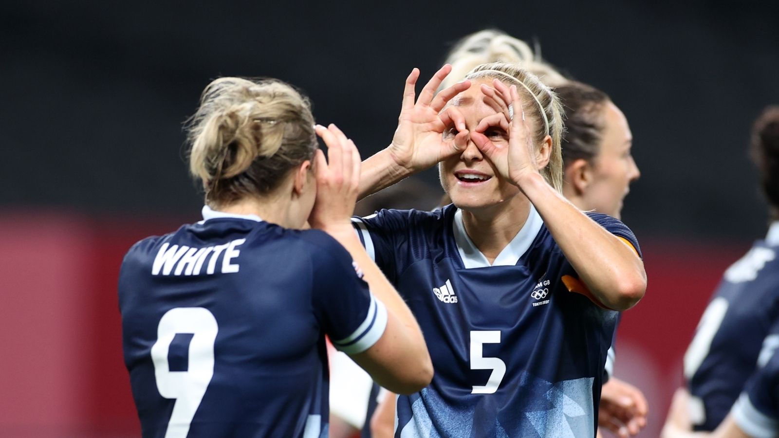 Ellen White Steph Houghton Great Britain Women 2021