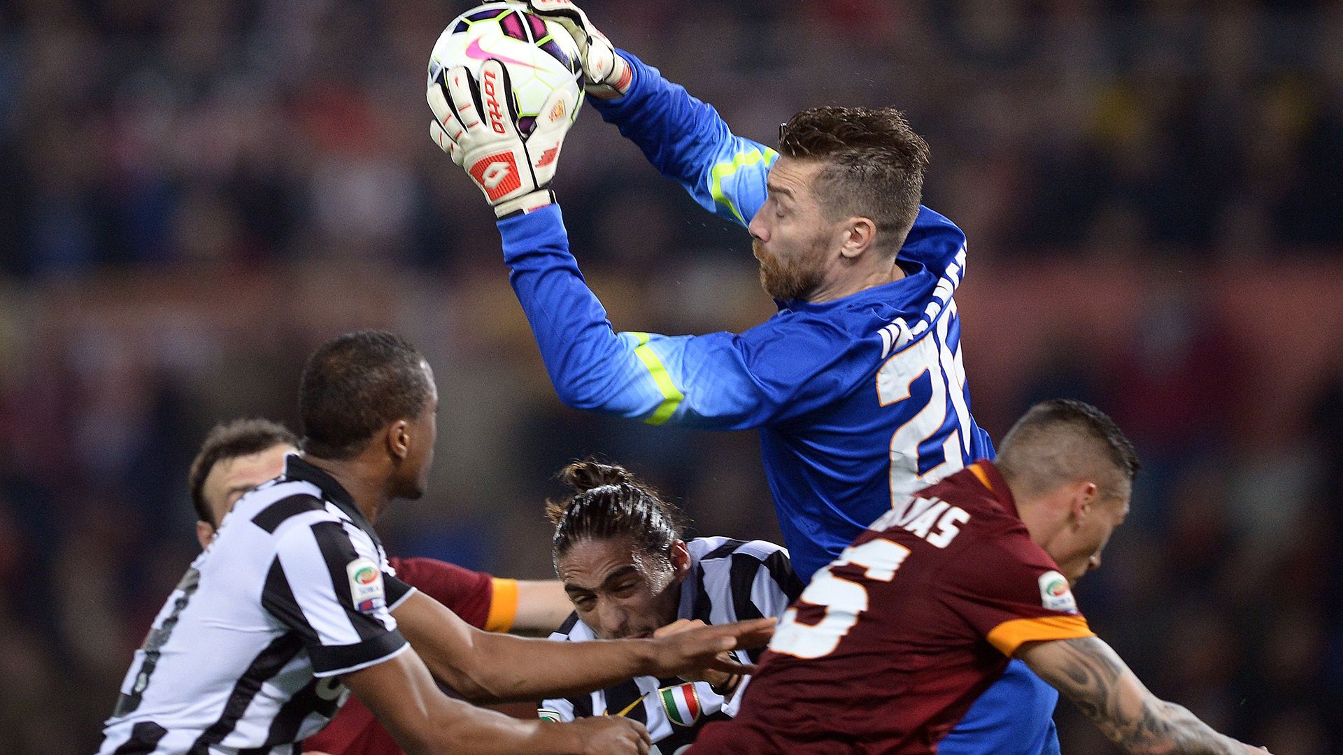 Morgan De Sanctis Roma Juventus Serie A