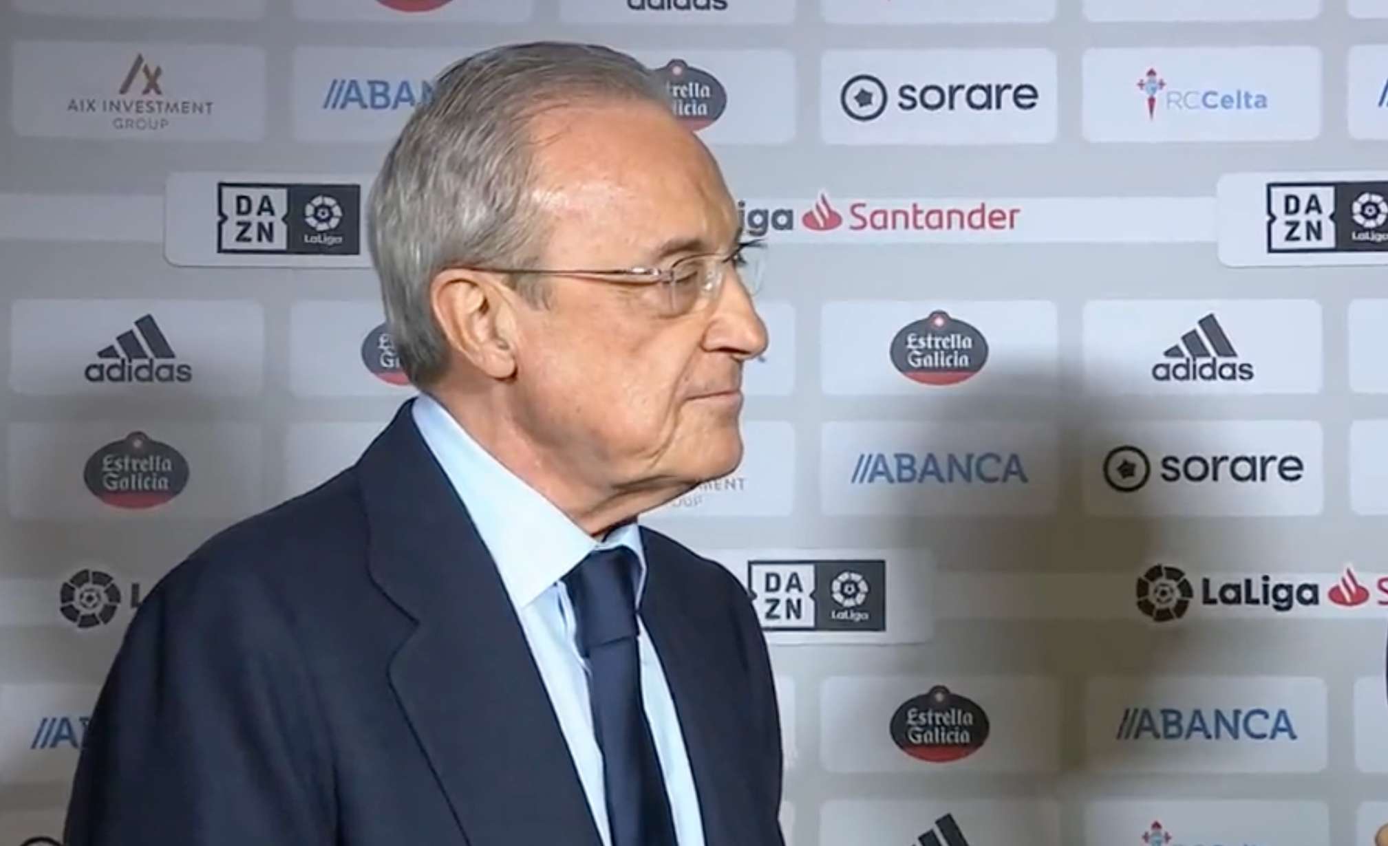 Florentino Pérez, presidente del Real Madrid