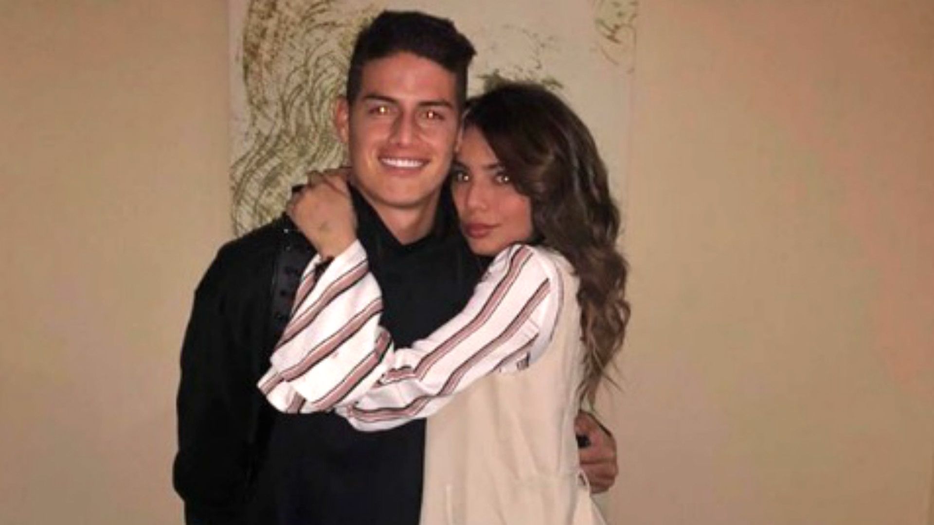 James Rodriguez hermana Juana Valentina