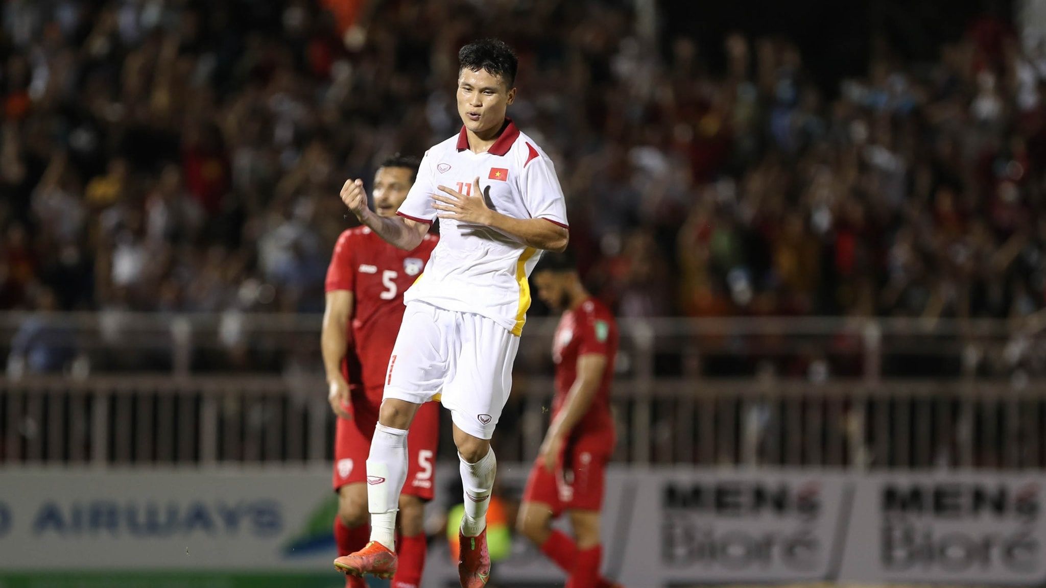 Pham Tuan Hai Vietnam Afghanistan Friendly Match 01062022