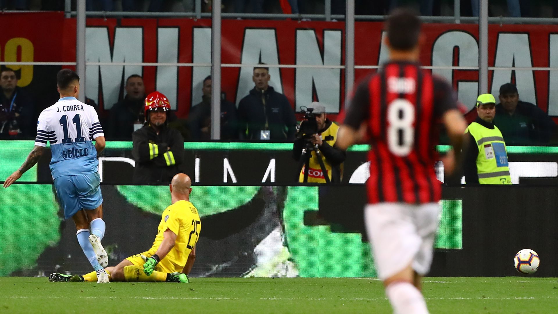 Joaquin Correa Milan Lazio Coppa Italia
