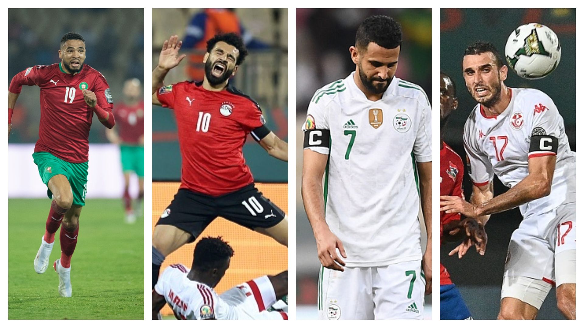 algeria - egypt - tunisia - morocco - afcon 2021