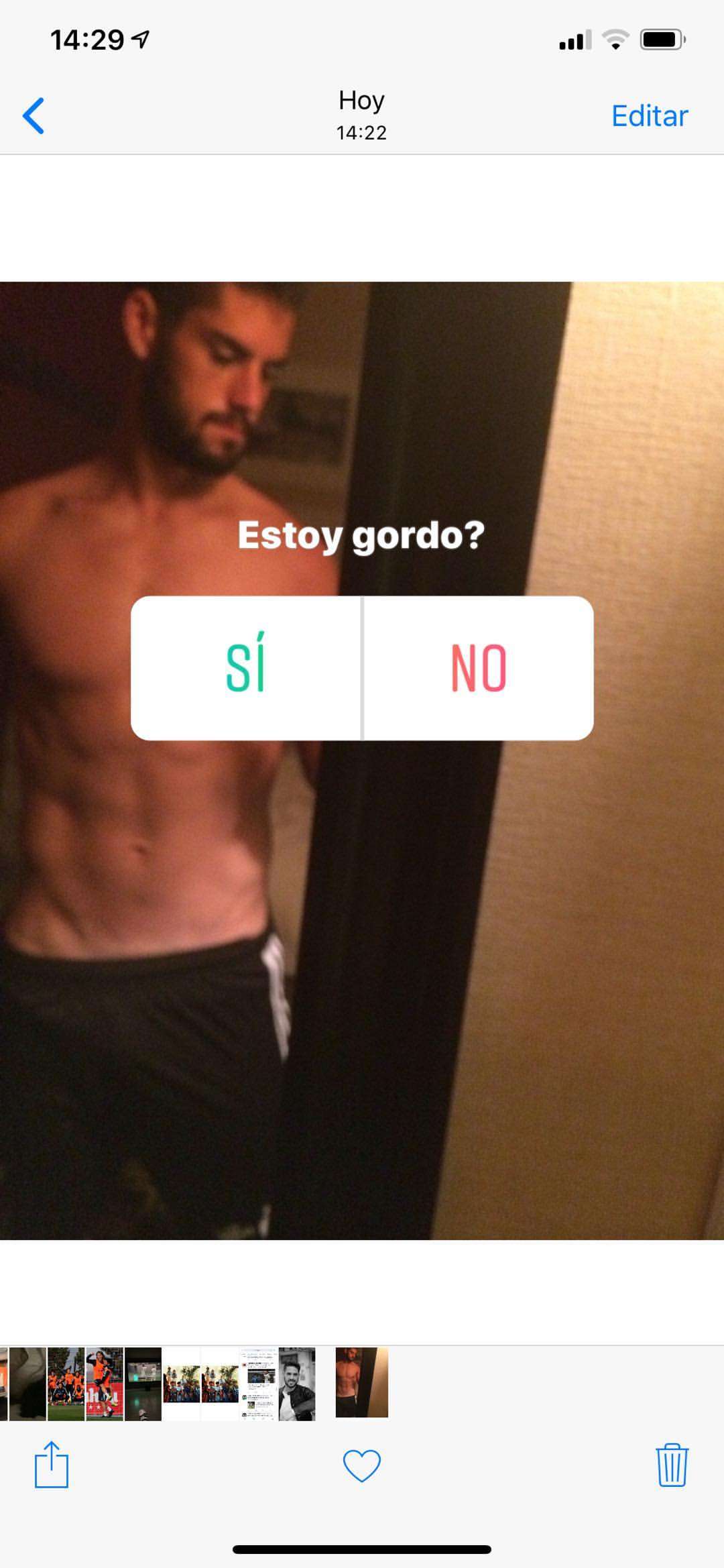 EMBED ONLY Isco Instagram Story