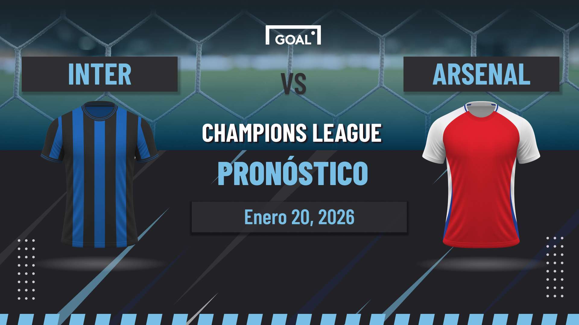 Inter de Milán vs Arsenal Pronóstico y Apuestas Champions League | 20/01/26