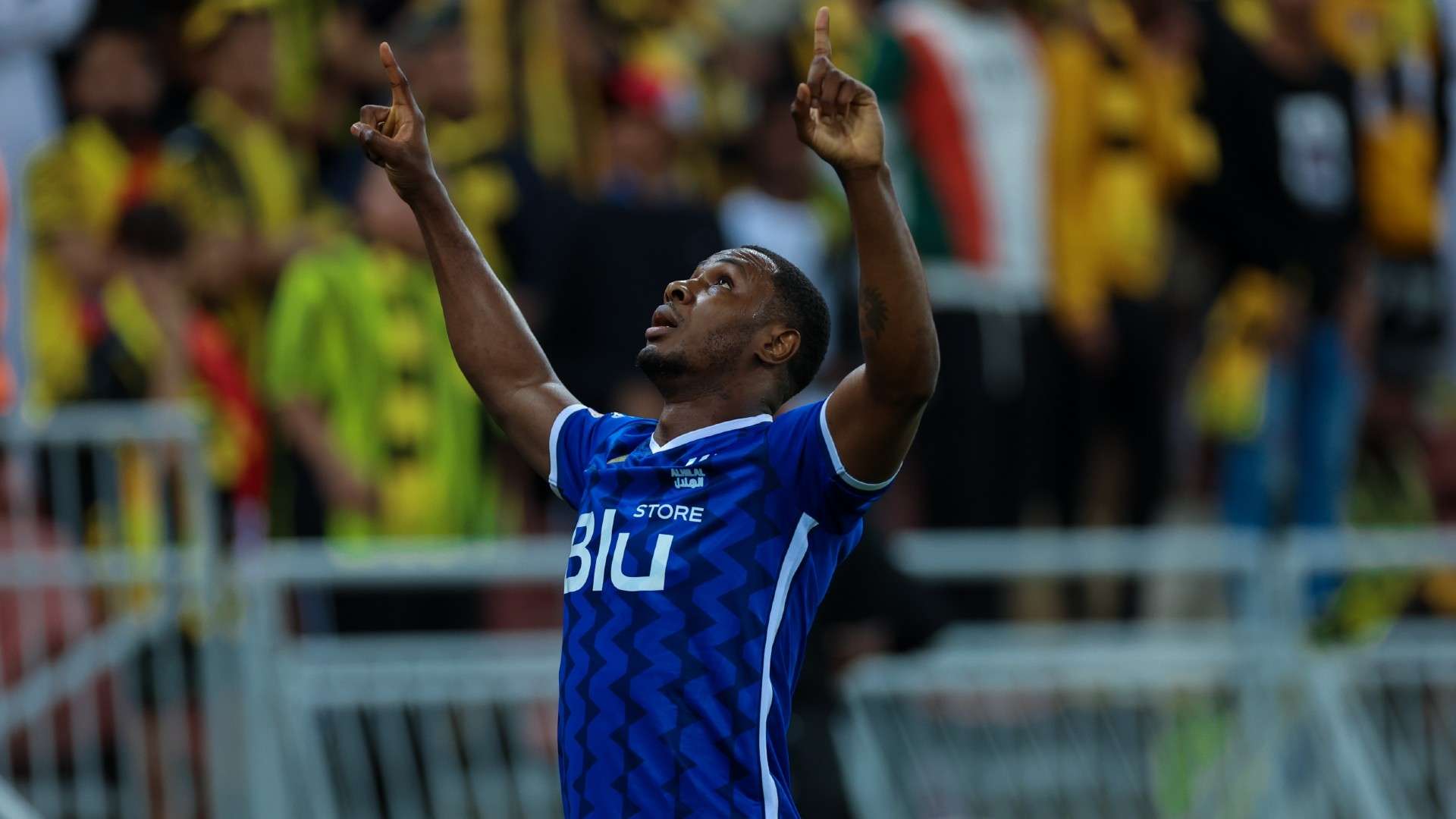 Nigeria forward Odion Ighalo of Al Hilal.