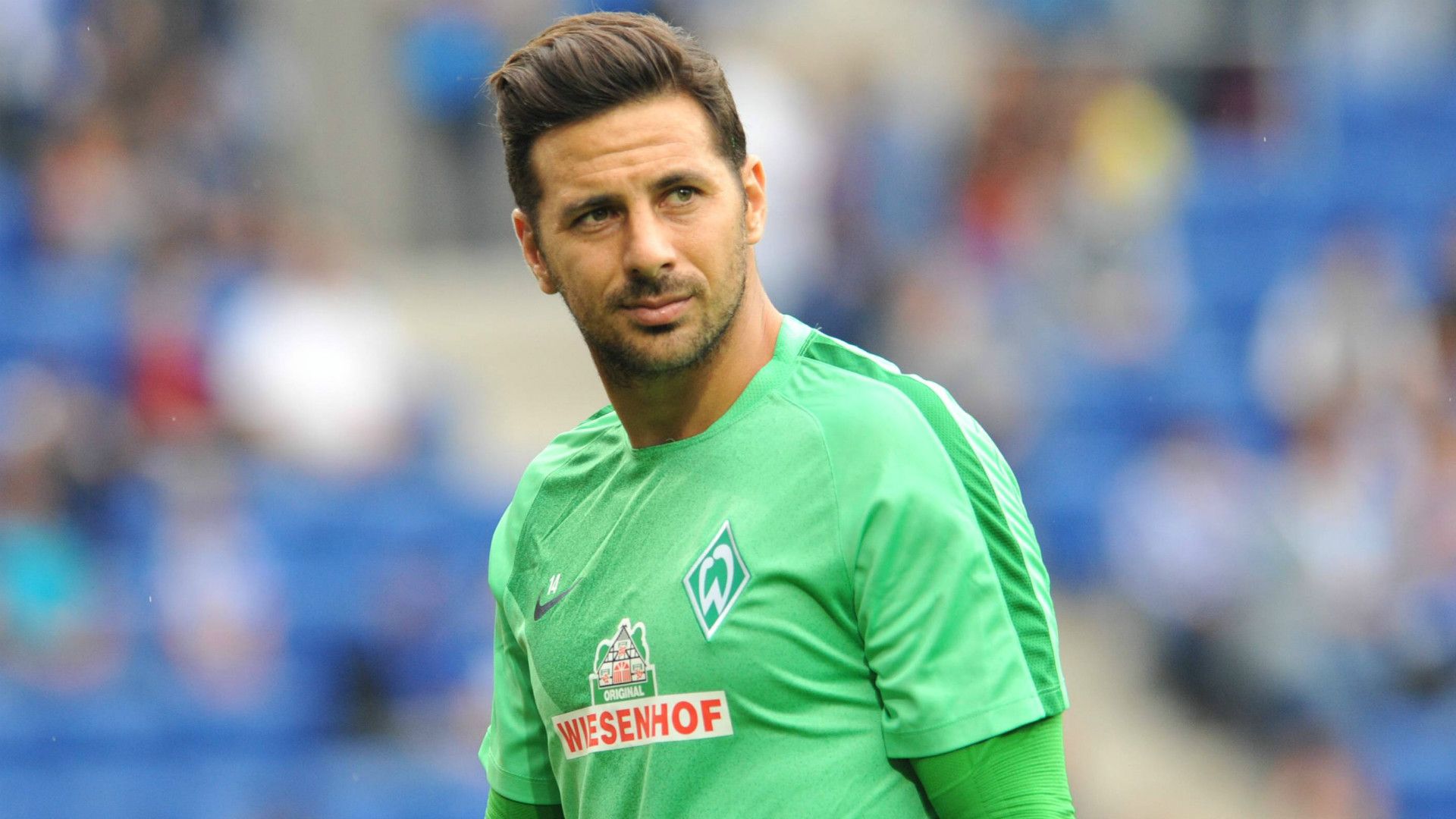 ONLY GERMANY Claudio Pizarro Werder Bremen Bundesliga 13092015