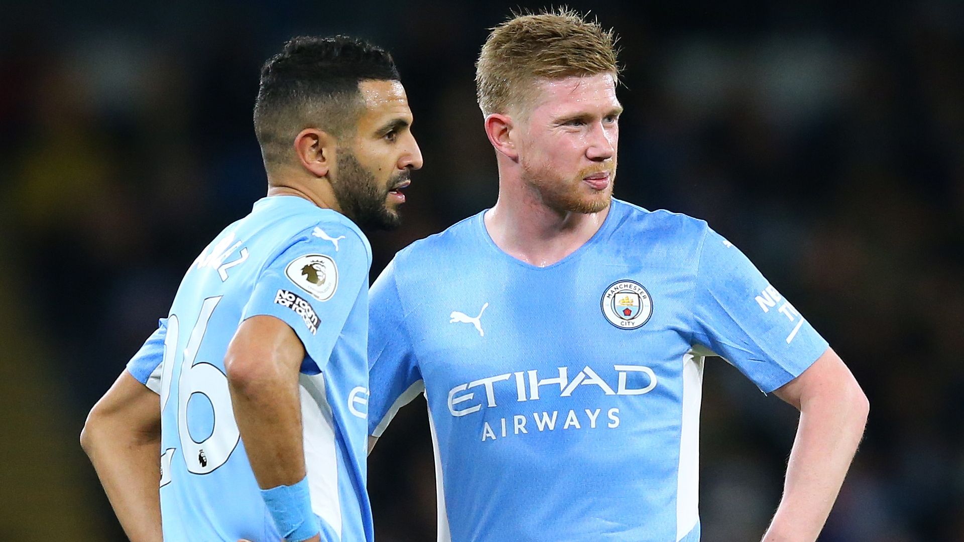 Riyad Mahrez, Kevin De Bruyne, Man City 2021-22