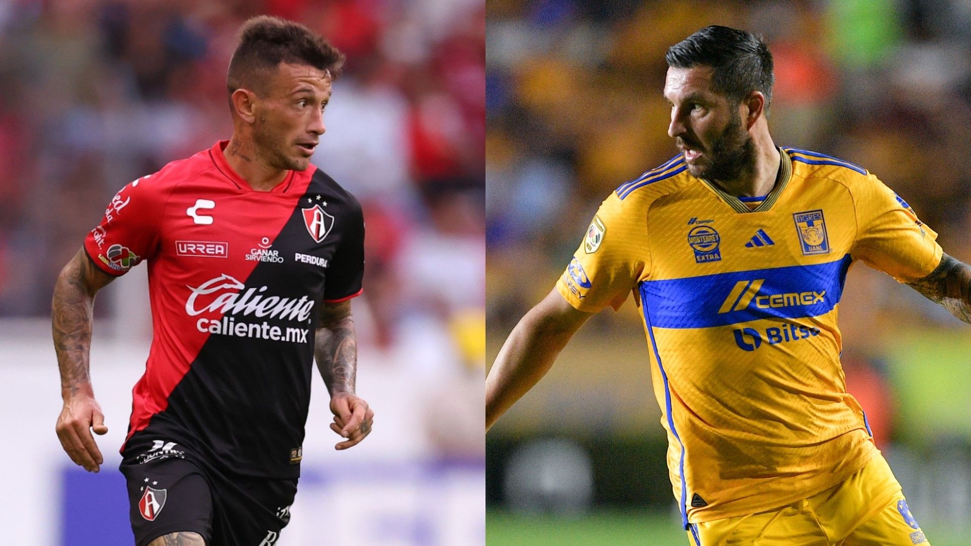Brian Lozano André-Pierre Gignac Atlas Tigres Apertura 2023