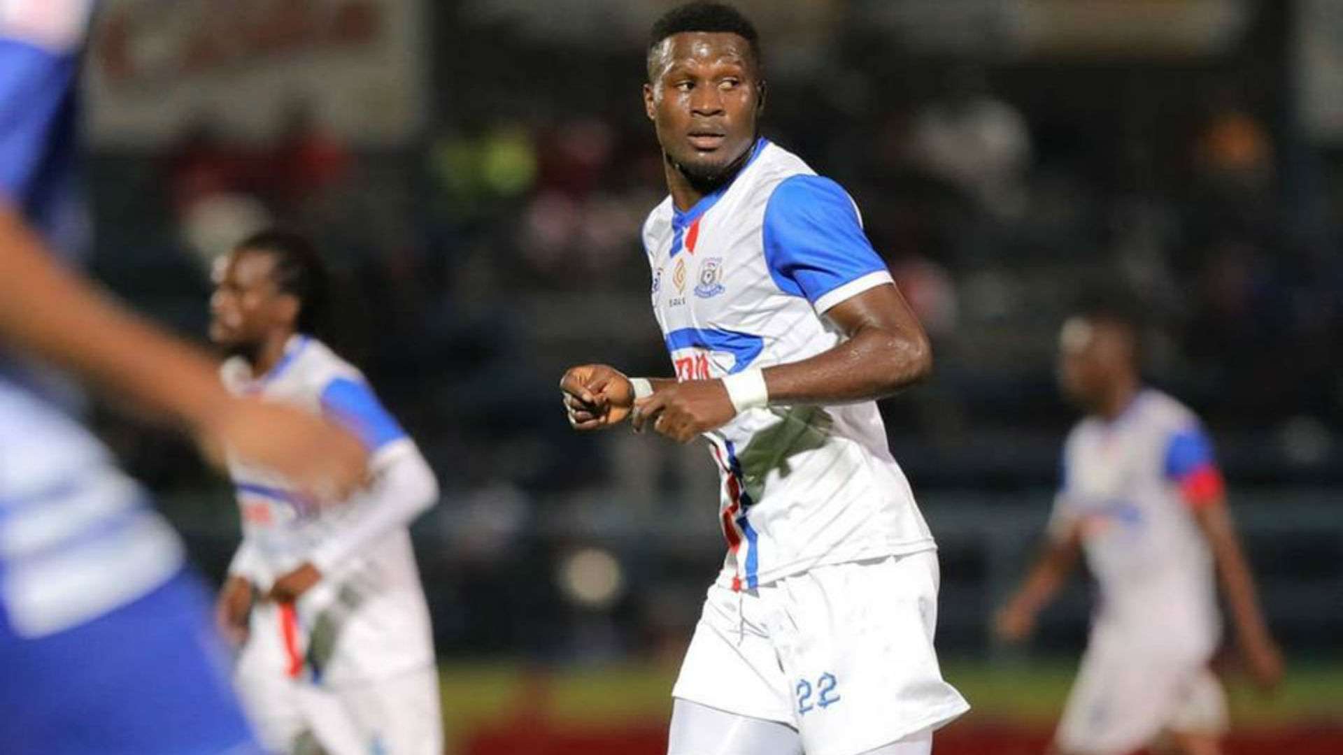 Azam FC striker Thiery Akono Akono from Cameroon.