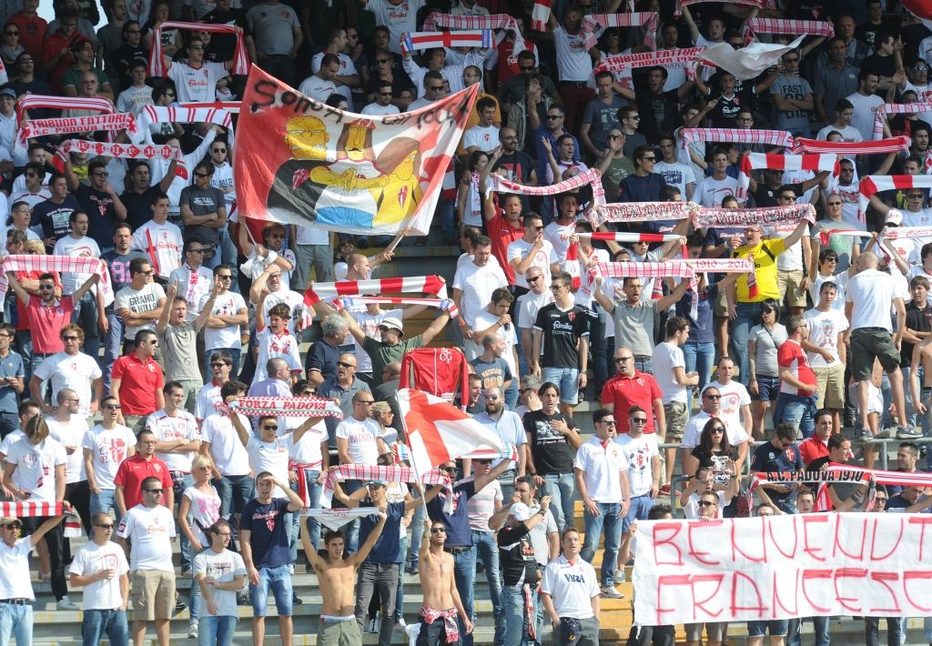 Padova fans Serie B Italy