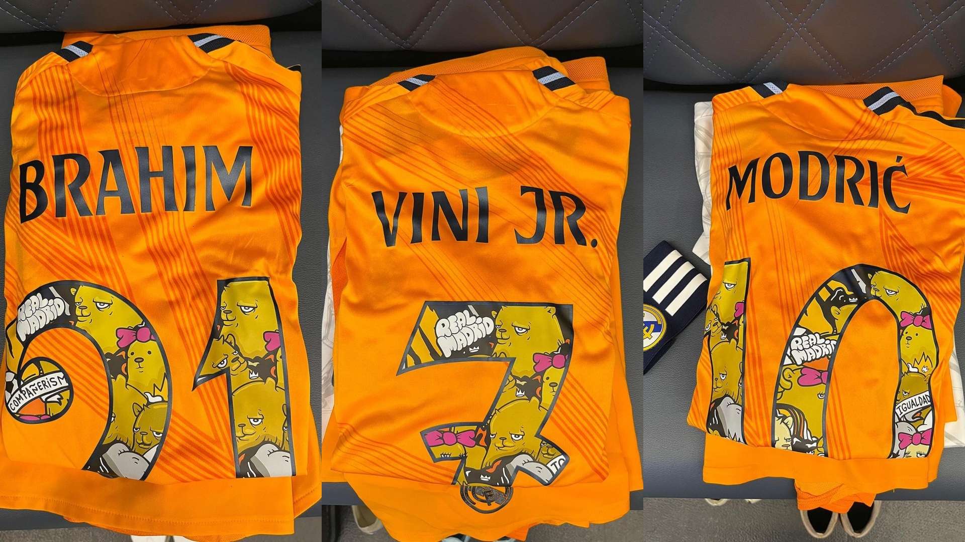 Dorsales Real Madrid vs. Chelsea