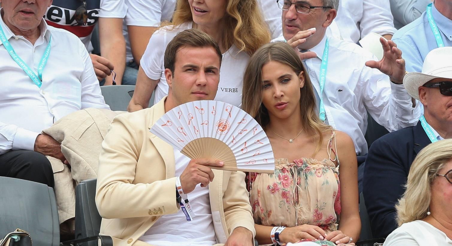 GER ONLY Mario Götze Frau Freundin Ann-Kathrin