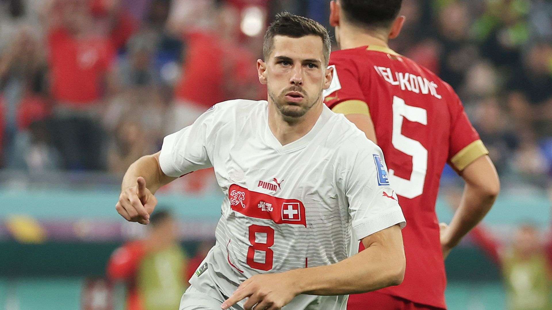 Remo Freuler Serbia Switzerland World Cup 2022