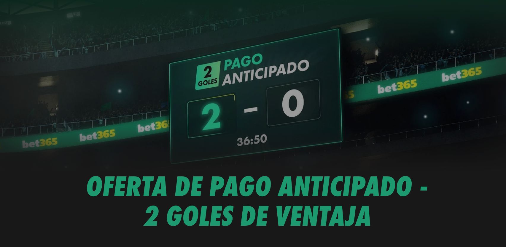 Pago anticipado bet365