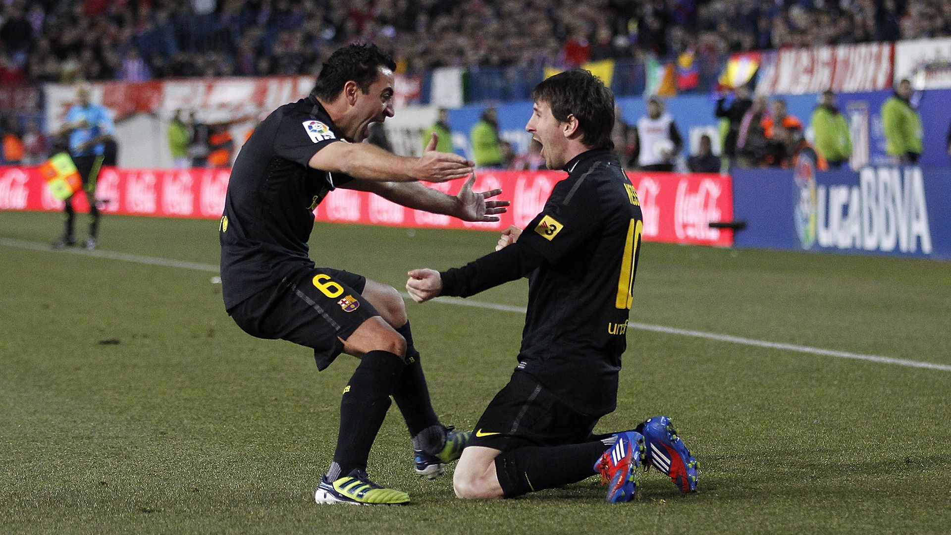 Lionel Messi Barcelona Atletico Madrid La Liga 2012